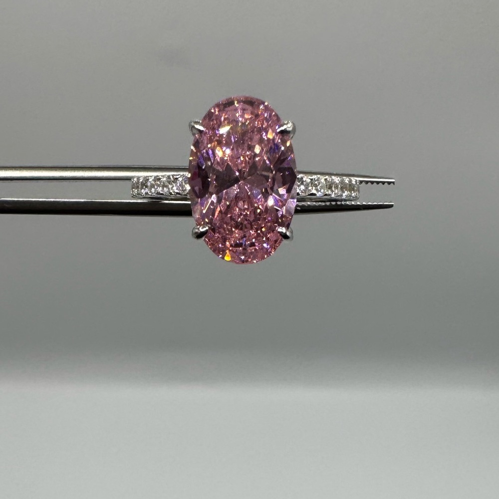3ct Oval Sapphire Ring - Picture 7 of 14